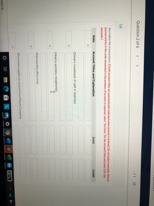 Progress Vera Ernst is a licensed dentist. During the first month of