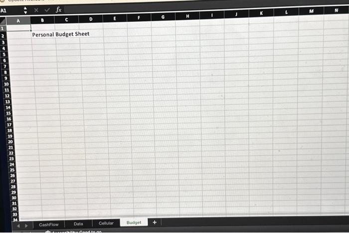 i do not need the final spreadsheet, just the steps on what