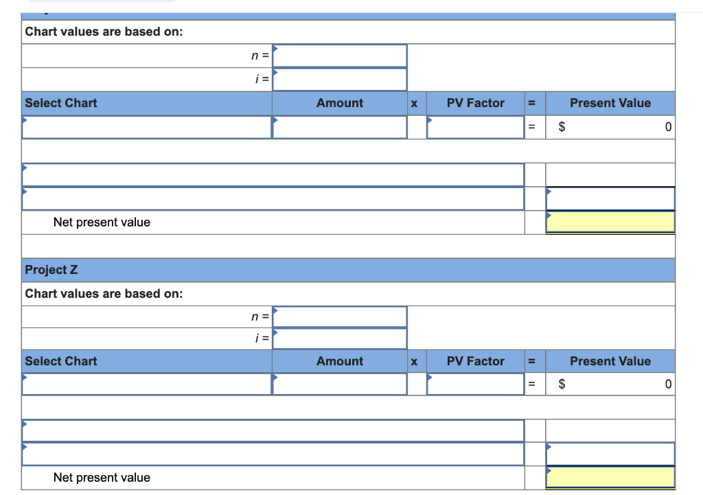 project's accounting rate of return. Accounting Rate of Return Choose Numerator: Choose