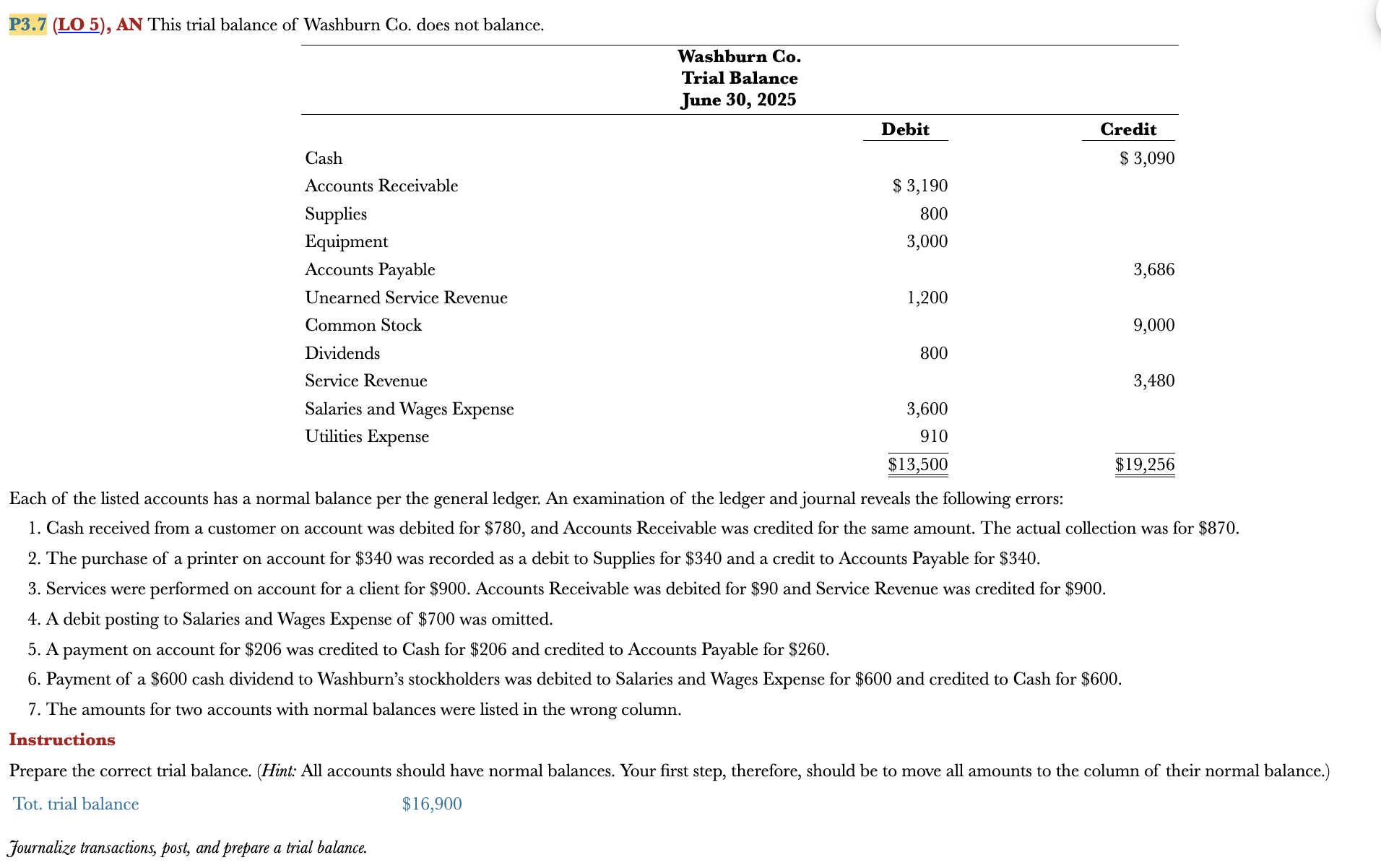 Use this template as the answer: 4. A debit posting to Salaries