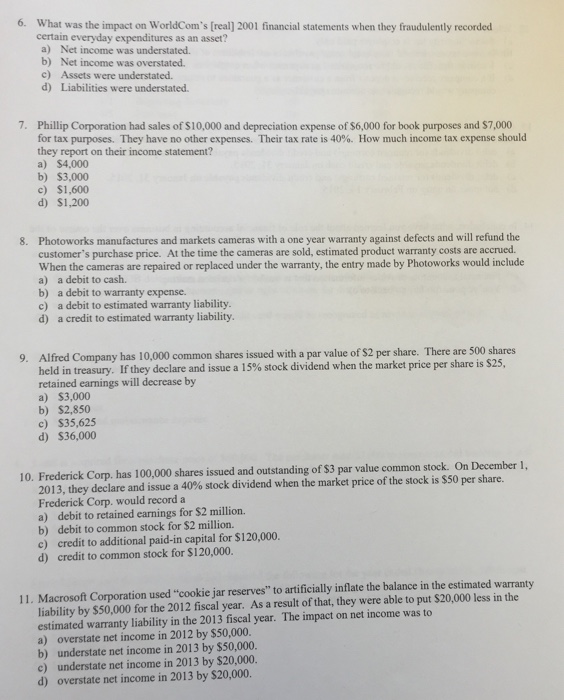 2. Financial Accounting. Please provide complete, correct and mathematical solution done on