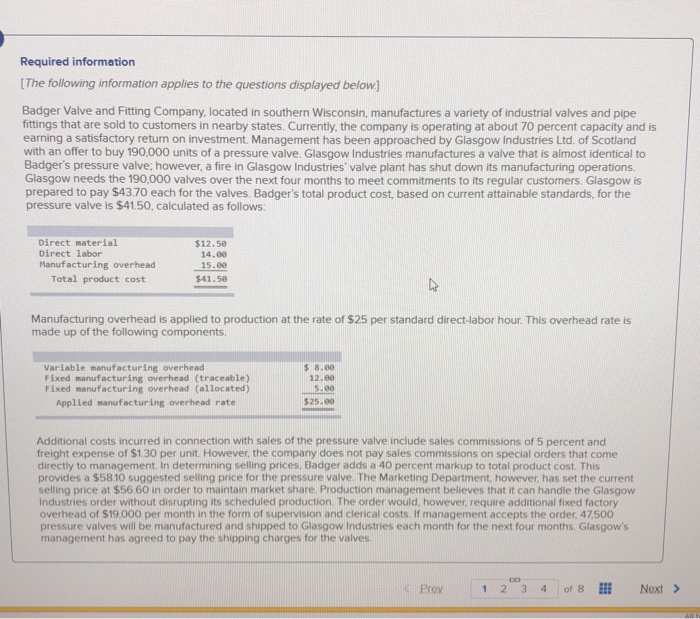  Required 1. Determine how many directlabor hours would be required each