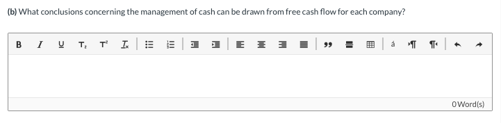 PLEASE NOTE: The answer is not $21,367 (b) What conclusions concerning