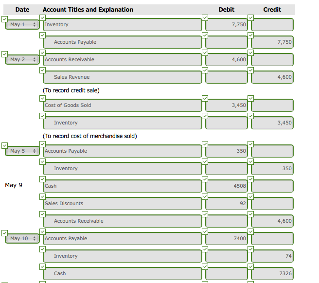 Submission) Winters Hardware Store completed the following merchandising transactions in the month