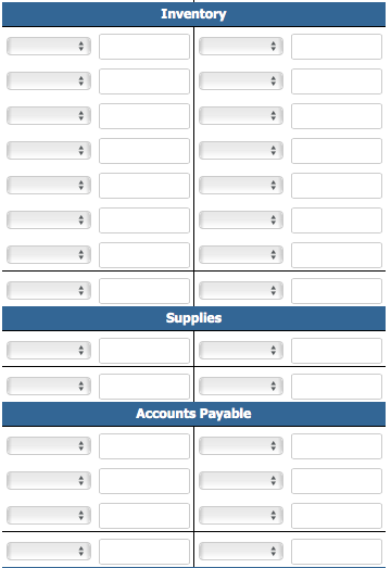 on account from Black Wholesale Supply for $7,750, terms 1/10, n/30 Sold