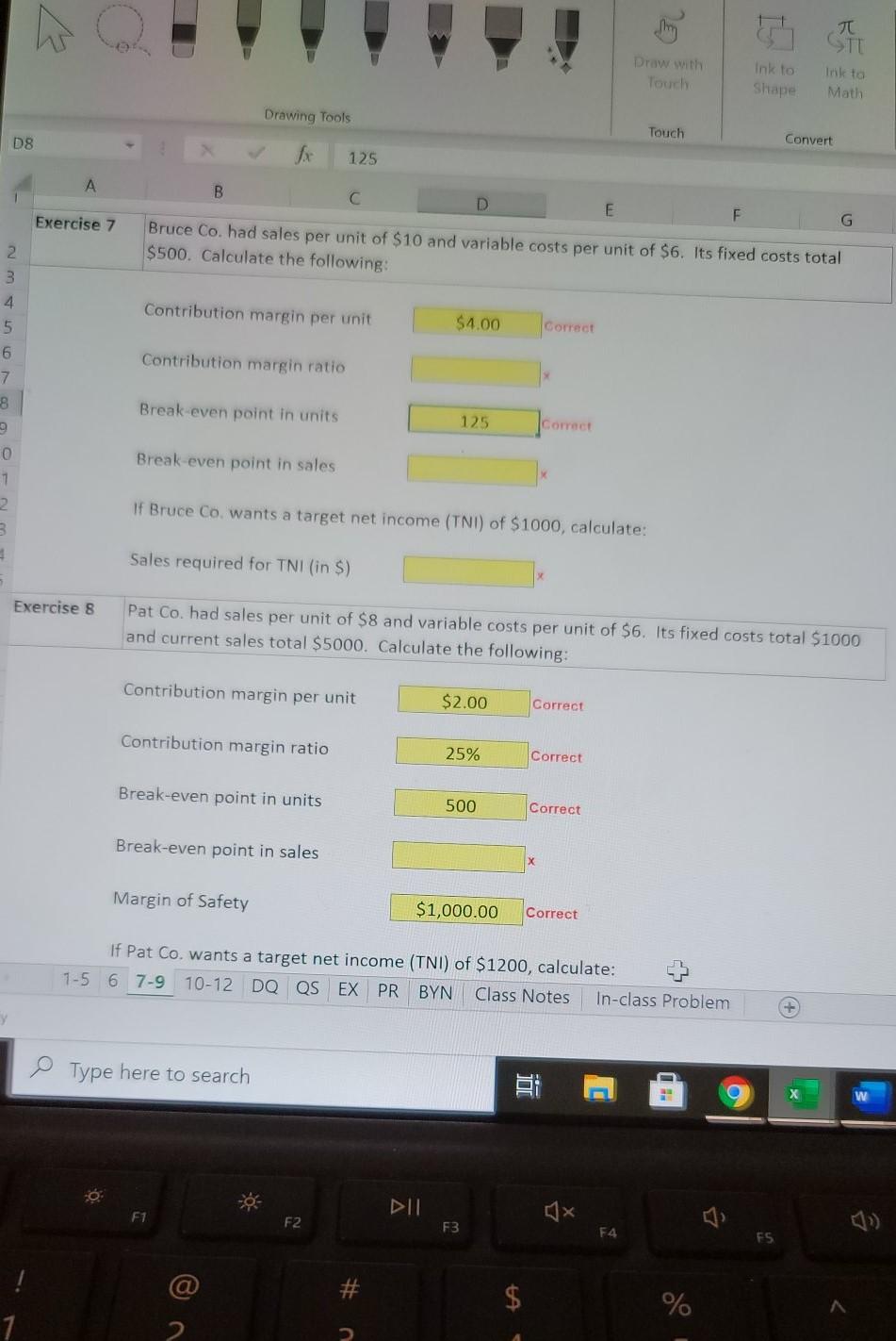  GT Drow with Touch ink to shape Trik to Math Drawing