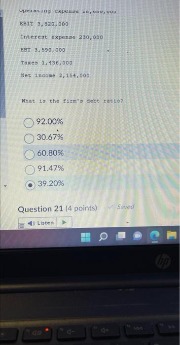 7,500,000 Current liabilities Aco payable not given Long-term debt 2,300,000 Common stock