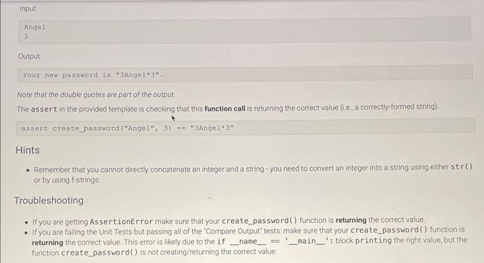will practice: - writing a function to match the specifications - using