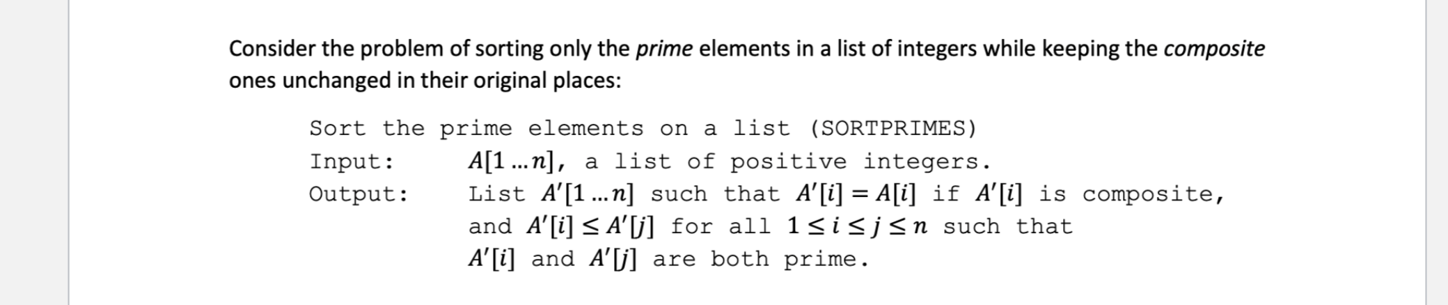 concatenation of lists A and B (in this order), and is assumed