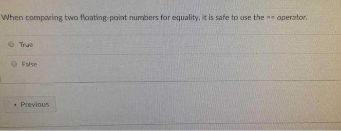  can you answer these questions please When comparing two floating-point numbers