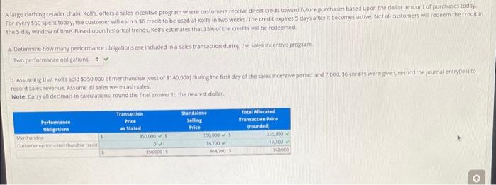  please help with c & d A large clothing retaler chalr,