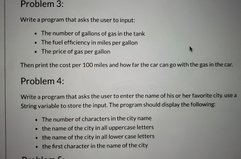  design the algorithm that would solve them and then implement the