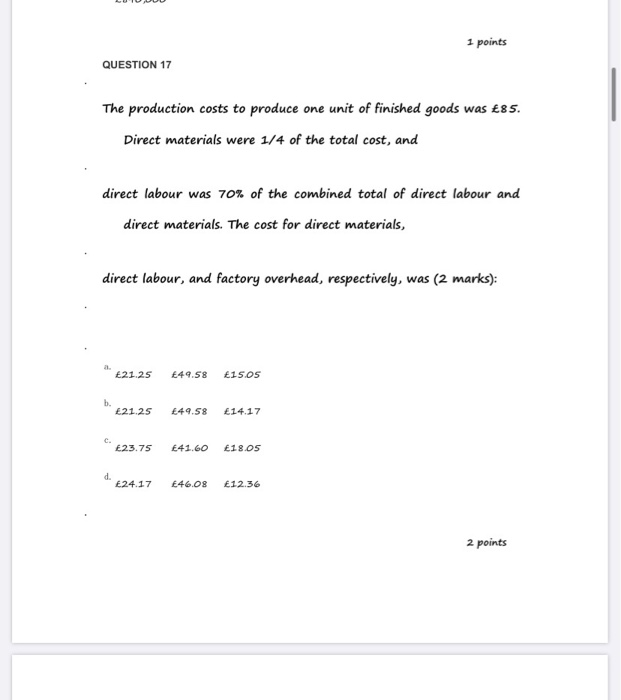 8 & 9 using the information below: For 2019, Roy manufacturing used