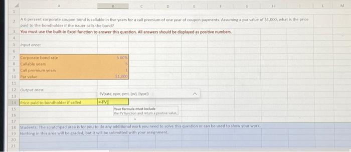  i need help i need it in excel form A 6