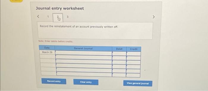 determines that it cannot collect 59,400 of its accounts receivable from Leer