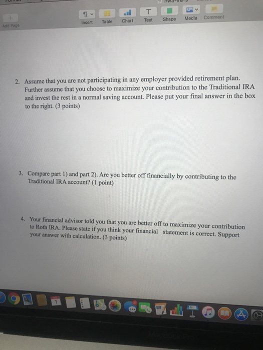you just received S10,000 pre-tax income this year and you are considering
