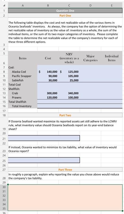 intermediate accounting \begin{tabular}{|l|lcc|c|} \hline \multicolumn{1}{|c|}{ A } & B & C &