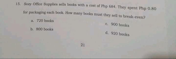 Answer is already given Letter A is the answer provise solution