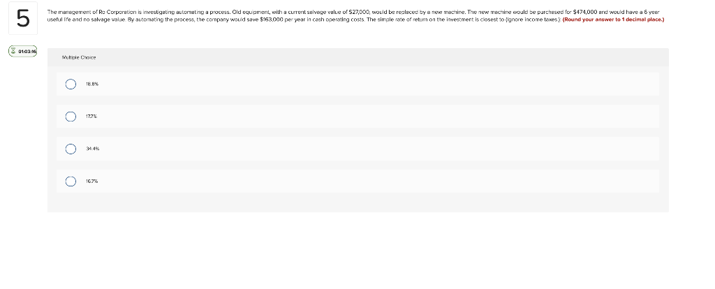 of $364.000 and would last for 8 years. The incremental annual revenues