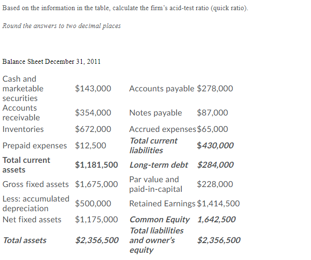 Thanks so much! Based on the information in the table, calculate the