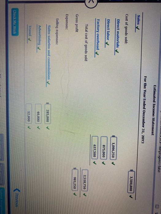 20 X % 3. Determine the break-even sales in units and dollars.