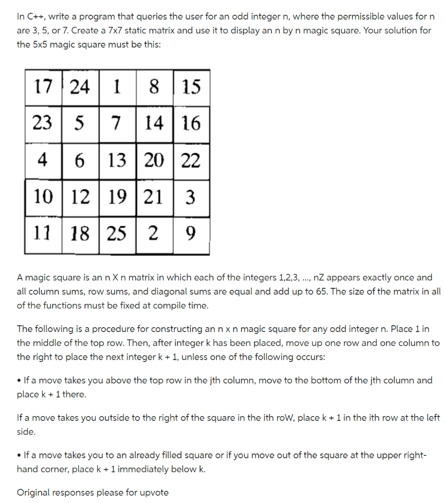  In C++, write a program that queries the user for an
