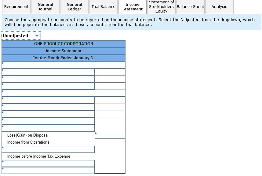 information applies to the questions displayed below.] One Product Corporation (OPC) incorporated