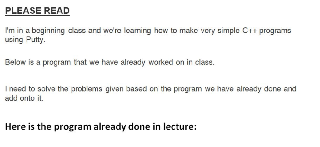 I need help understanding how to do the things that are