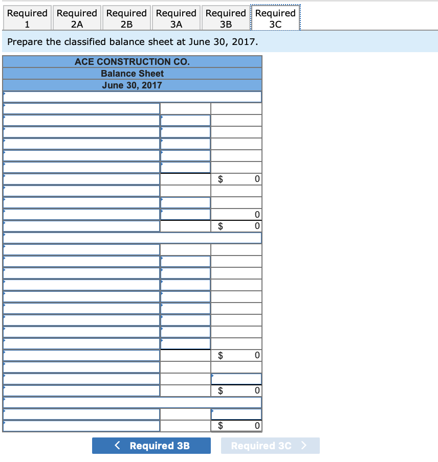 June 30, 2017 No. Account Title 101 Cash 126 Supplies 128 Prepaid