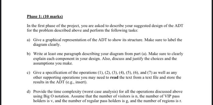 The theme park has one entrance gate, one exit gate, and 4