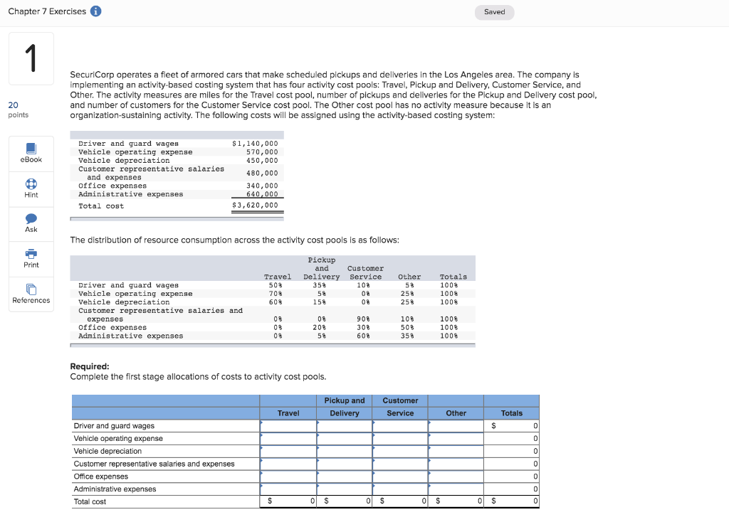  Chapter 7 Exercises a Saved SecuriCorp operates a fleet of armored