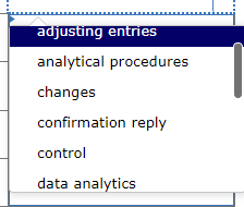 of possibilities to complete the following statements. Answer Statements 1. Separate are
