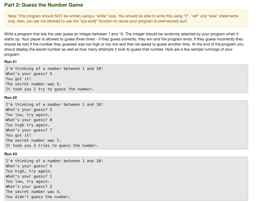 Python (.py file) Note: Please write program using if, elif, and else