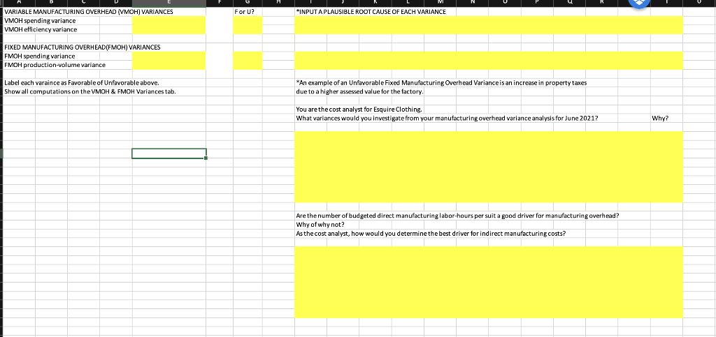 is a manufacturer of designer suits. The cost of each suit is