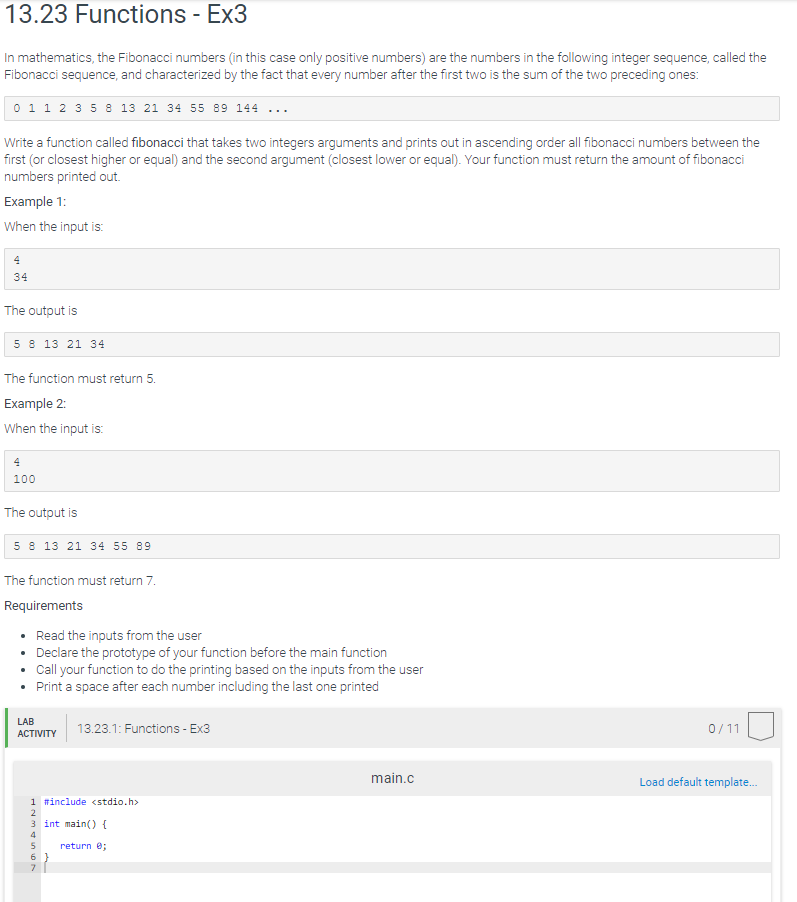 named printPattern that takes three arguments: a character and two integers. The