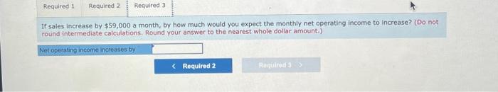 the company's break-even point in dollar sales based on the current sales