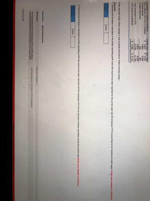 and FIFO When Inventory Quantities Decline Based on an Actual Note In