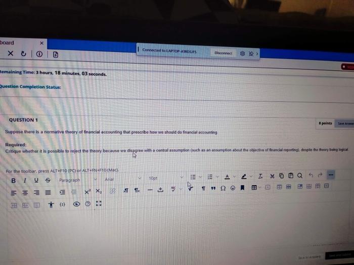 8 points Save Answer QUESTION 1 Suppose there is a normative theory