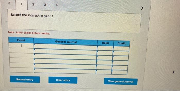 for the lathe by issuing a $800,000, three-year note that specified 5%