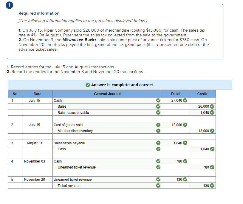  Need the second table: Required information [The following information applies to