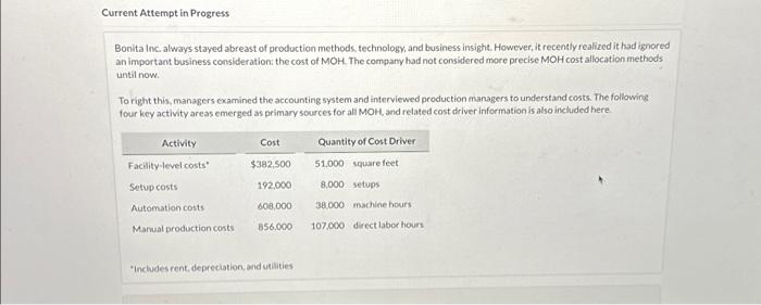  Your answer is correct. Organize the activity areas into the most