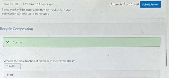 advntage of the different relative volatility of the components. The fresh feed