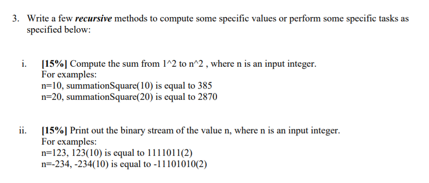 Use the following program to do the above questions: // creating