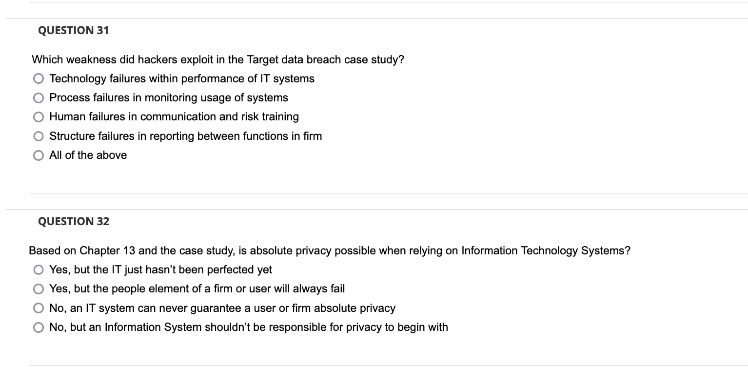  Which weakness did hackers exploit in the Target data breach case