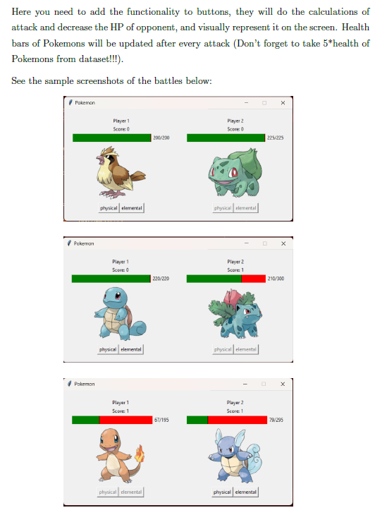  How should it look like? Graphical user interface is a bit