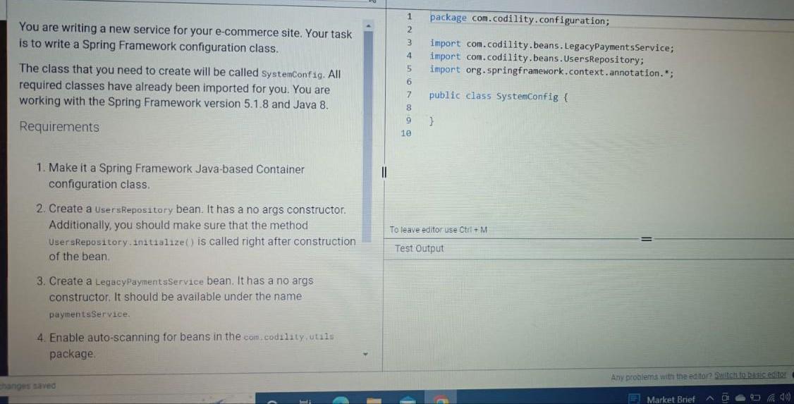  answer need in JAVA8. Don't need briefly explain.kindly give proper code