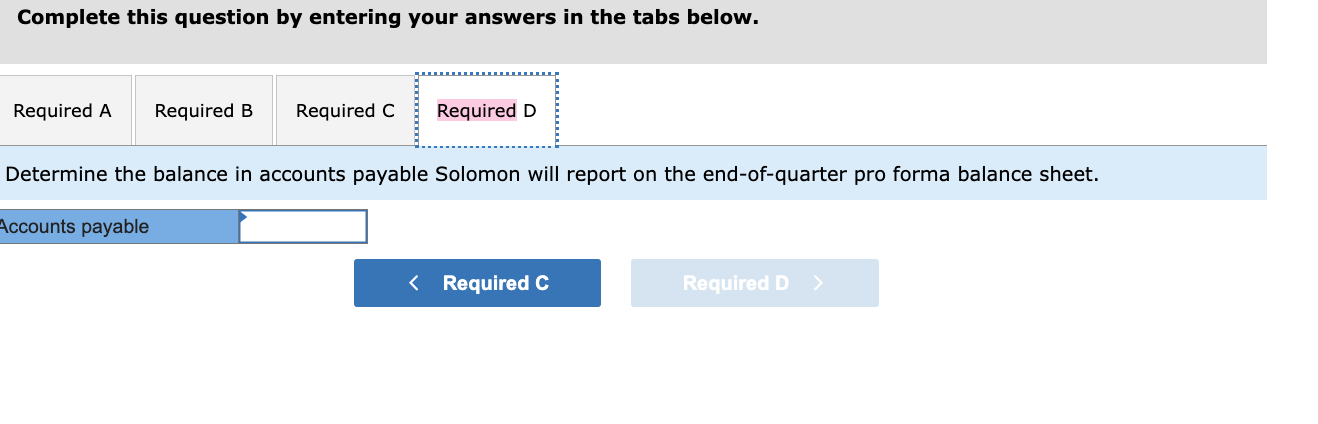 1 and a beginning balance in accounts payable of $14,500. The company