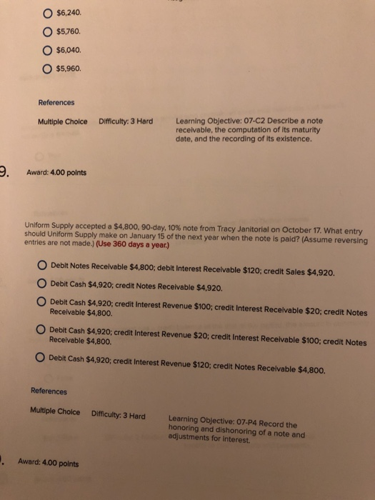 Jasper makes a $25.000, 90 day, 7% cash loan to Claybom Co.