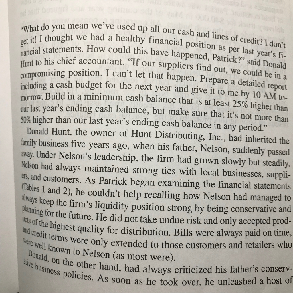  What do you mean we' ve used up all get it!