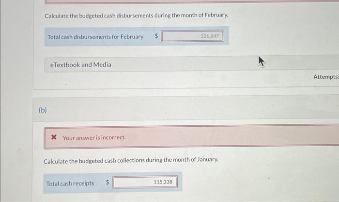 of January, February, and March. Balances at January 1 are expected to
